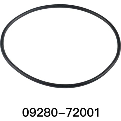 NICNCNC Motorcycle Oil Filter O-ring Replaces 09280-72001 for SUZUKI Black NBR Durable GN250 GZ250 DR250 SP250 DR350 DR650