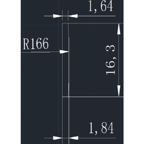 Plano Convex Lens Optical Glass K9 Material Diameter 16mm Focal Length 321mm Prism Lens Customization