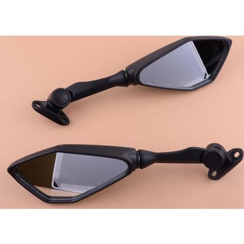 1 Pair Black Front Left Right Motorcycle Side Rear View Mirror Accessories Fit For Kawasaki EX400 Ninja400 2020 2019 2018
