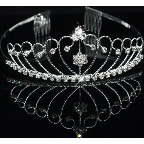 2019 Women Crown Headband Rhinestone Princess Tiara And Crowns HairBand Wedding Hair Jewelry Bridal Hair Accessories