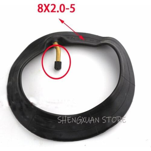 8 inch pneumatic inner tube 8X2.0-5 Inner Tube With Bent Valve Suits Electric scooter baby trolley 8*2.00-5 inner tube