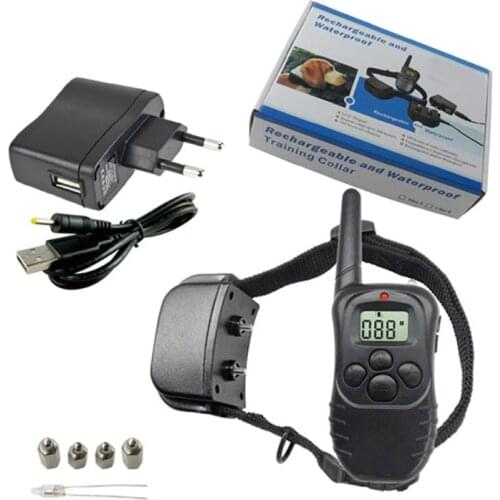 998DR Remote Control Smart 1 Dog Training Collar Rechargeable PD265B Pet Trainer Free Shipping 1pc