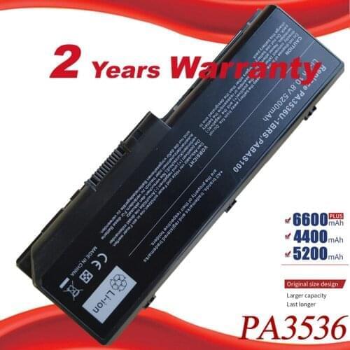 Laptop Battery PA3536U-1BRS PA3537U-1BAS PA3537U-1BRS PABAS100 PABAS101 For Toshiba Equium L350-10L P200 Satellite L350 6cell