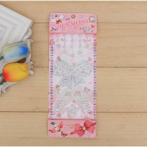 Acrylic Diamond Sticker Resin Creative Mobile Phone Paste Crystal Diamond Sticker Childrens Sticker