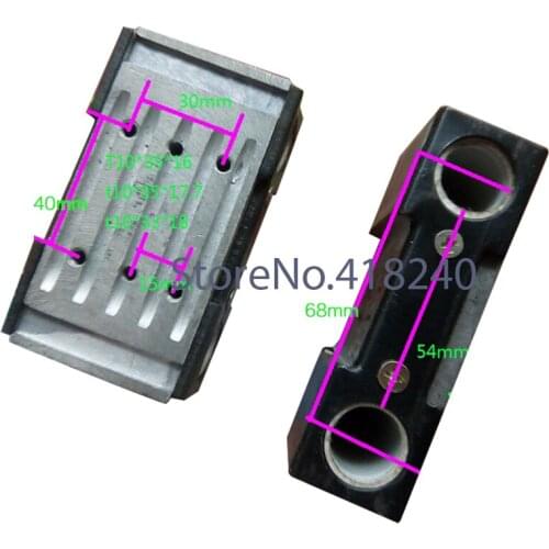 Computer Embroidery Machine Accessories Shaft Guide Small T10x35 Inner Hole Has 16mm 17.7mm Square Teeth T10*50