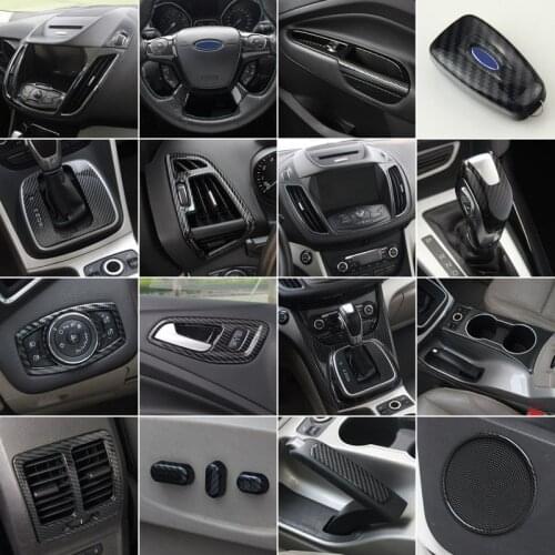 Car Styling Accessories Special Modified Interior Decorative Sticker Trim Case For Ford KUGA ESCAPE 2013-2019