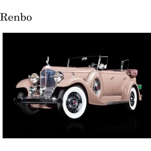 Renbo 5D Diamond Painting modern car Full Square Diamond Mosaic Embroidery Sale Rhinestone Picture Home Decor Dropshipping