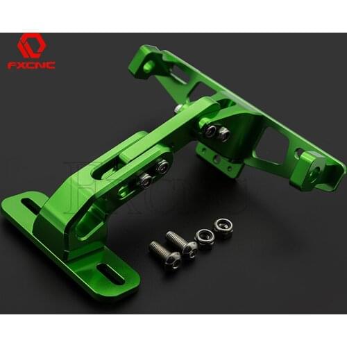 High Aluminum Universal Motorcycles License Number Plate Eliminator Bracket Holder Frame For Kawasaki Z900 Z800 Z750 Z650 Z1000
