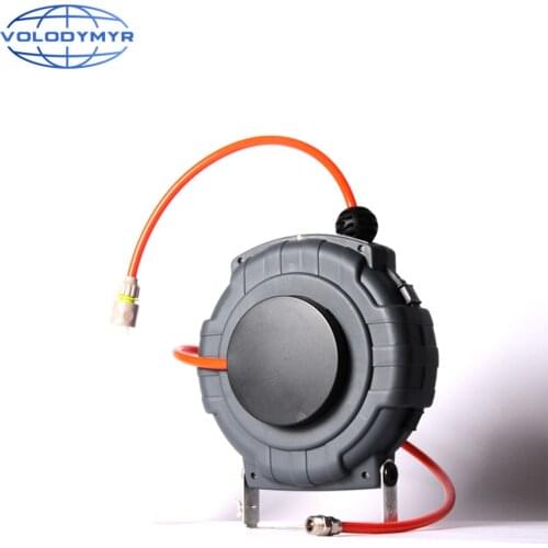 Automatic Telescopic Hose Reel Water Drum Garden 4S Shop Watering High Pressure Super Long 10 Meters Car Wash Water Drum