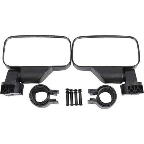 Automotive Utv Rear View Mirrors Shockproof Side Mirror Accessories 1.75 Inch And 2 Inch Rolling Cage for Polaris Rzr 800 900 10