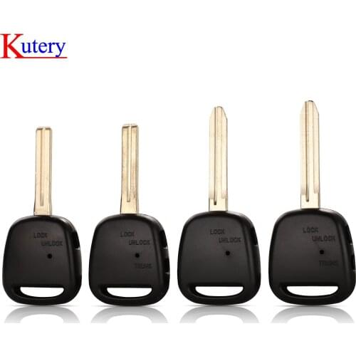 Kutery 10/20/30/50 pcs Remote Key Shell For TOYOTA MARK Carina Estima Harrier Previa Corolla Celica Key Case TOY43/Toy48 Blade