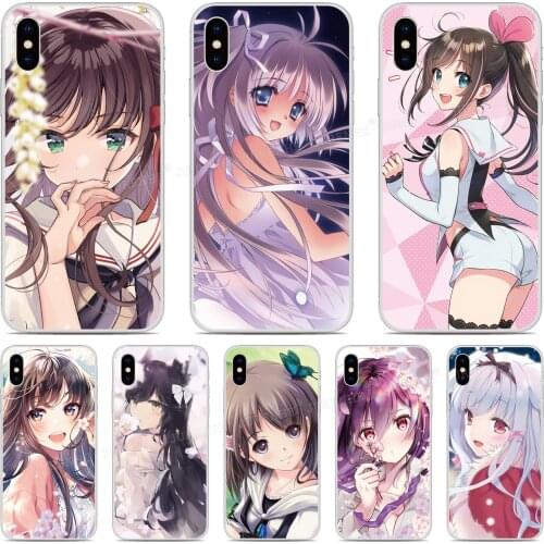 Anime Girl Cover For VIVO V20 SE X60 Pro Y70 S7 2020 iQOO 7 5 Y11 Y15 Y17 Y12 Y20 Y20S Y50 Y30 V17 S7e Y73s Y12S Y11S Y20i Case