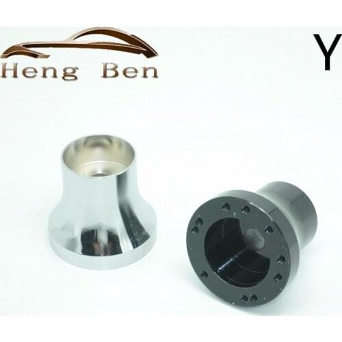 Black Steering Wheel Hub Adapter | Fits Yamaha G1-G29 Golf Carts