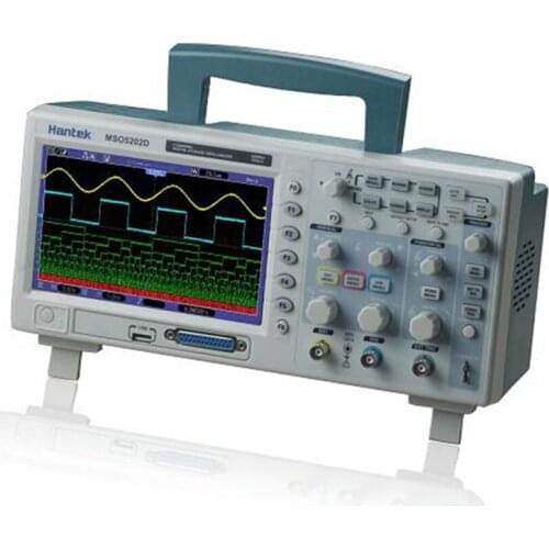 Hantek MSO5202D 200MHz 16 Logical Channels +2 Analog Channels + External Trigger Channel Mixed Signal Digital Oscilloscope