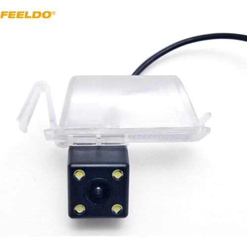 FEELDO Car Rear View Camera with LED For Buick Park Avenue/Chevrolet Camaro/Sail Reverse Parking Camera #CT-4725