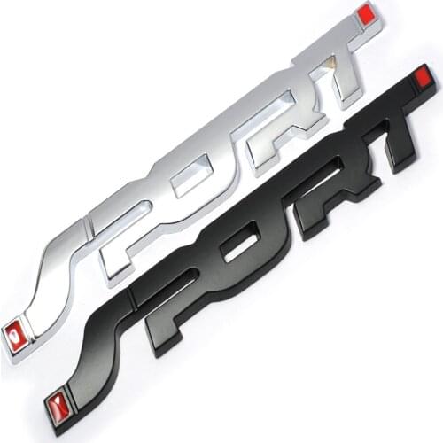 3D Metal Car Trunk Racing SPORT Emblem Badge Decal Sticker For Lexus RX350 RX300 IS250 RX330 LX470 IS200 LX570 GX460 GX ES LX