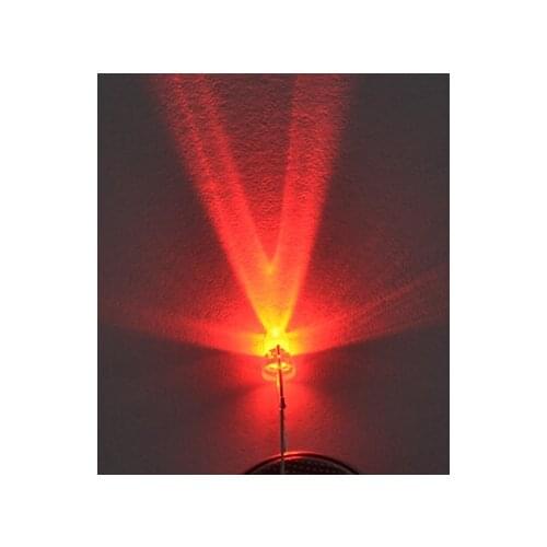 MIX Water clear 3mm White/Green/Blue/Red/Yellow Candle Flicker Ultra Bright Flickering LED, Each Kind 200pcs