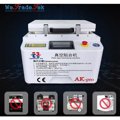 Newest AK Pro 2 in 1 Vacuum OCA Laminating Machine Bubble Removal Machine for Phone LCD Screen Refurbish Repair