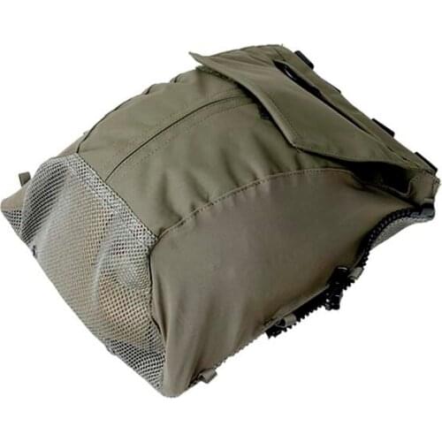 New TMC tactical vest with zipper pocket Military training multifunctional adhesive panel Backpack