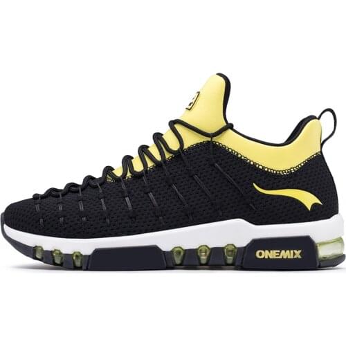 ONEMIX Men HIgh Top Sneakers New Fashion Running Shoes Womens Sport Shoes Outdoor Man Wearable Anti-Slip Height Tennis Shoes
