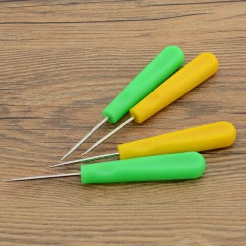 ZOTOONE Plastic Handle Sewing Needles 1pcs Crochet Hooks Needles Knit Weave Craft Leather Hooks Cross Stitch Embroidery Tools E