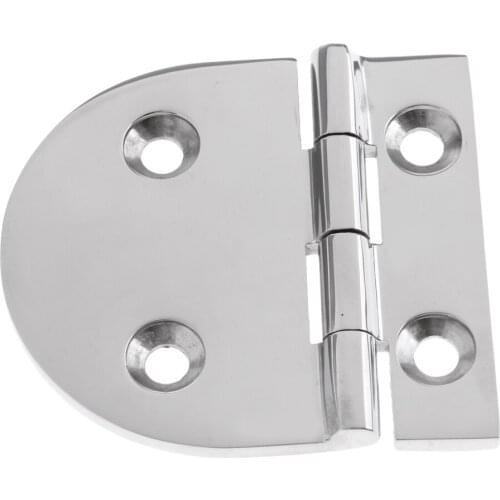 Folding 316 Stainless Steel Marine Boat RV Butt Hinge Door Hinge Accessories - Durable & Corrosion Resistant