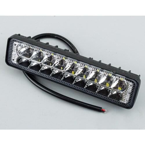 Universal Car 18LEDS Working Running Fog Driving Head Light Lamp Fit For Motorcycle Car Truck Off-road 12V-60V 54W 1A 6500K IP67