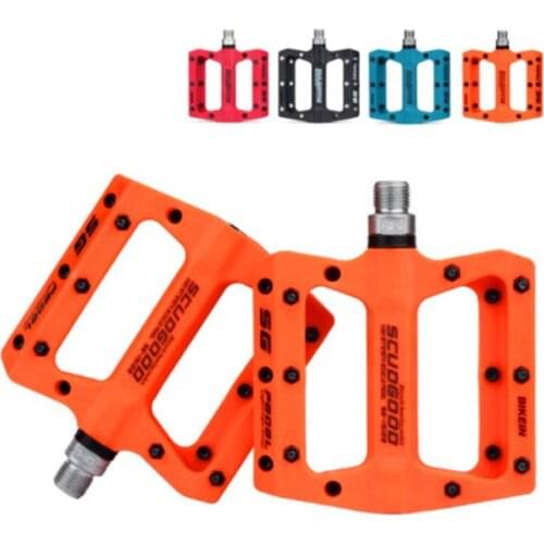 Nylon Fiber Mountain Bike Pedals for Road MTB BMX Bicycle Anti-Skid Pedals Bike Parts Cycling Accessories