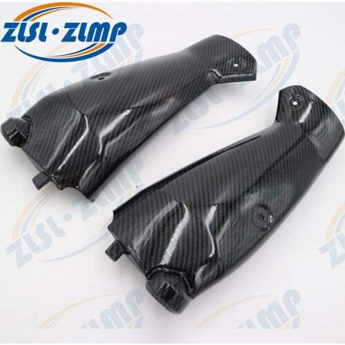 Upper Front Carbon Fiber Color Air Intake Cooler Cover Fairing For YAMAHA YZF R1 R1 2009-2014 10 11 12 13 Motorcycle Parts