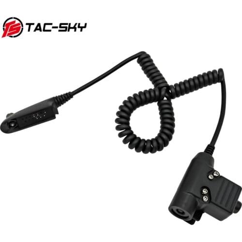 Military Tactical PTT U94 PTT for Motorola GP328 PRO5150 GP338 PG380 GP680 HT750 GP340 Radio Walkie Talkie Headset Headphone