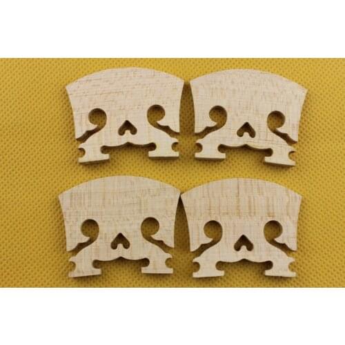 30pcs high quality Baroque style Violin Bridges maple wood 4/4, Violin Parts