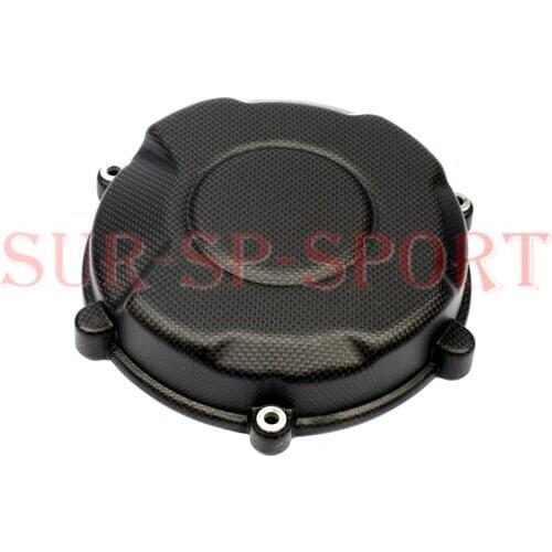 Clutch Engine Guard Protector Cover For Ducati V4 V4S Full Carbon Fiber 100