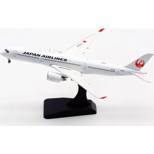 1:400 Scale Japan Airways A350-900 Airlines Model with Base Alloy Aircraft For Collectible Souvenir Show Gift Toys