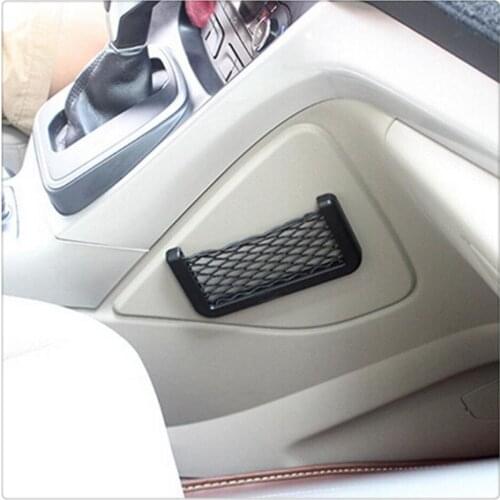 1psc Car Organizer Storage Bag Auto Paste Net Pocket for Forester Outback Lmpreza Justy XV XT RX SVX Loyale BRZ Any Car Legacy