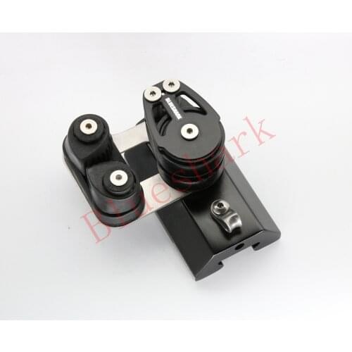 22mm Aluminum Traveler Track Car Marine Sailboat Hardware 1550