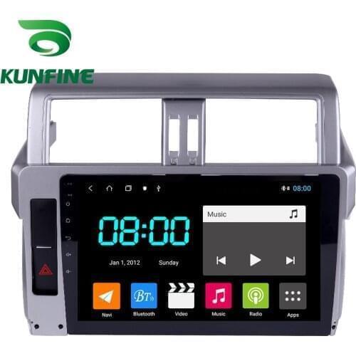 Android 10.0 1024*600 Octa Core Car DVD GPS Navigation Player Deckless Car Stereo for Toyota Land Cruiser Prado 2014-2017 R