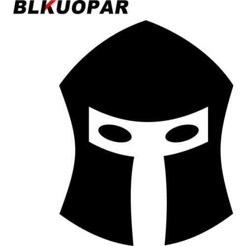 BLKUOPAR for Barbute Car Stickers Sunscreen Occlusion Scratch Decals Creative Refrigerator Helmet Decor Car Door Protector