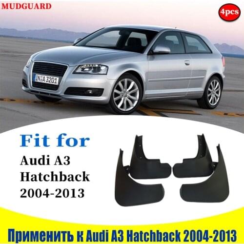 Mudflaps FOR Audi A3 Hatchback Mudguards Mud Flap Guard Splash Mudguard Fenders Car Accessories Auto Styline Front Rear