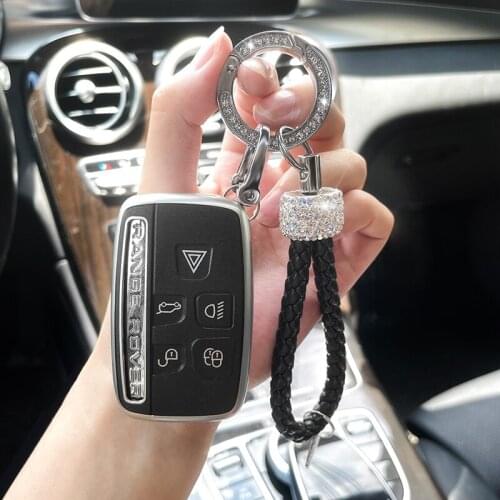 Car Key Case Cover For land rover Range Rover Sport discovery 3 4 elander 2 evoque Accessories Holder Shell Keychain Protect