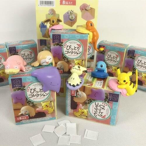 TAKARA TOMY Pokemon Action Figure Pokemon Limited Rement Ex Cashapou Table Corner Anti-collision Protection Decoration Model Toy