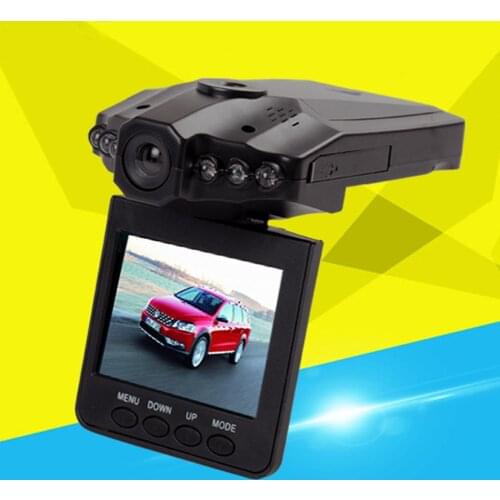 1080P SD Quality 2.4 inch Head Driving Recorder 5 million Pixels Infrared Dash Cam Night Vision Wide-angle Recorder High-speed