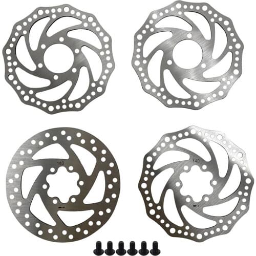 Hot sell 3 holes Disc Brake Piece Rotor 140mm Electric Scooter Disc Brakes Rotor With screw Electric Scooter Accessories