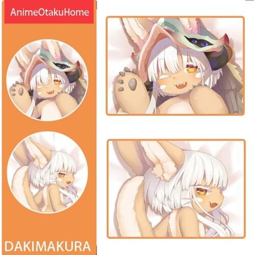 Anime Manga Made in Abyss Nanachi Girls Persona Throw Pillow Cover Hugging Body Pillowcase Otaku Bedding Dakimakura Pillow Case