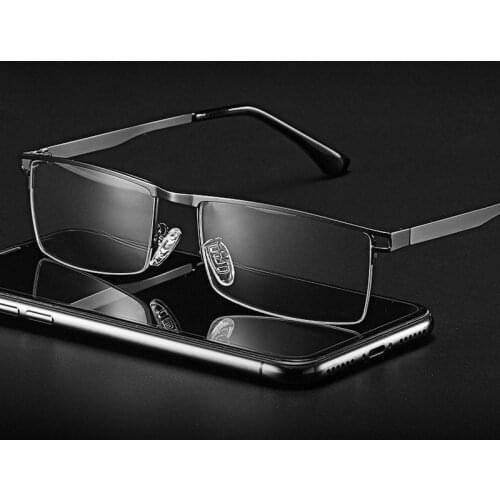 Optical Eyeglasses Frame Full Rim Metal Alloy Glasses Frame with Medical Prescription Eyewear Spectacle 5012