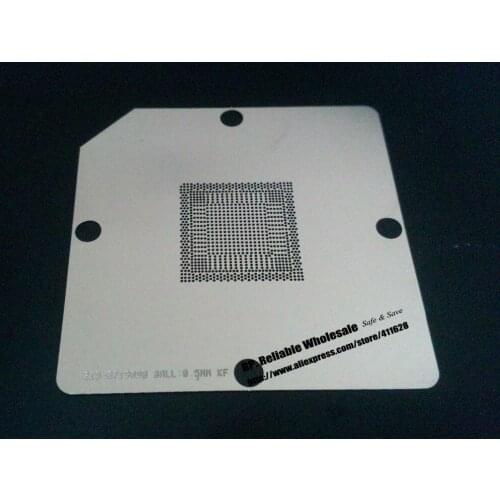 1x 80*80mm Stainless BGA Chipset Reballing Stencil Template for 215-0719090 Ball 0.5mm