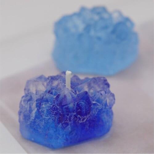 PRZY Rock Mine Mold Aromatherapy Mold Silicone Mold Stone Soap Molds Gypsum Chocolate Candle Molds Cake Mould Clay Resin