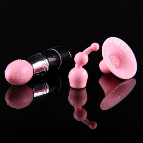 Candiway Mini Vibrator 3 Heads clitoris Massager beads G Spot finger waterproof anal masturbation Vibrating Sex Toys For women