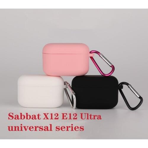 Protective Case For Sabbat X12 Pro & E12 Ultra Bluetooth Wireless Headset Cover TPU Silicone Case Earphone Bag