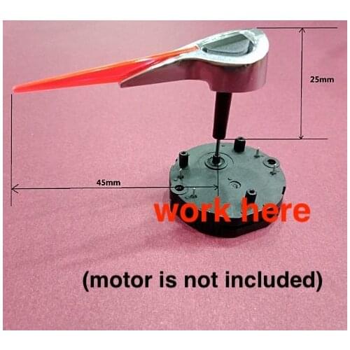 1pc 45mm plastic for Various car, motorcycle, ship instrument pointer, tachometer, oil gauge, odometer cluster