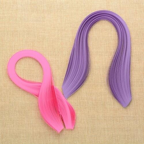 120 Paper Quilling Paper DIY Decoration 3mm Width Solid Color Origami Paper Hand Craft Decoration Pressure Relief Gift
